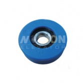 Hyundai Escalator step roller 76 x 25 x 6204 blue