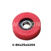 Hyundai Escalator step roller 80 x 25 x 6204